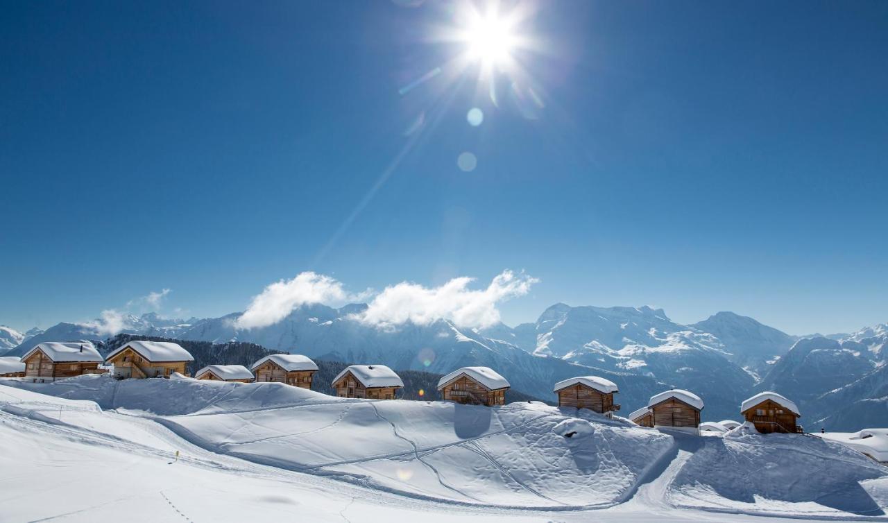 Sonnenfeld Apartamento Blatten bei Naters Exterior foto